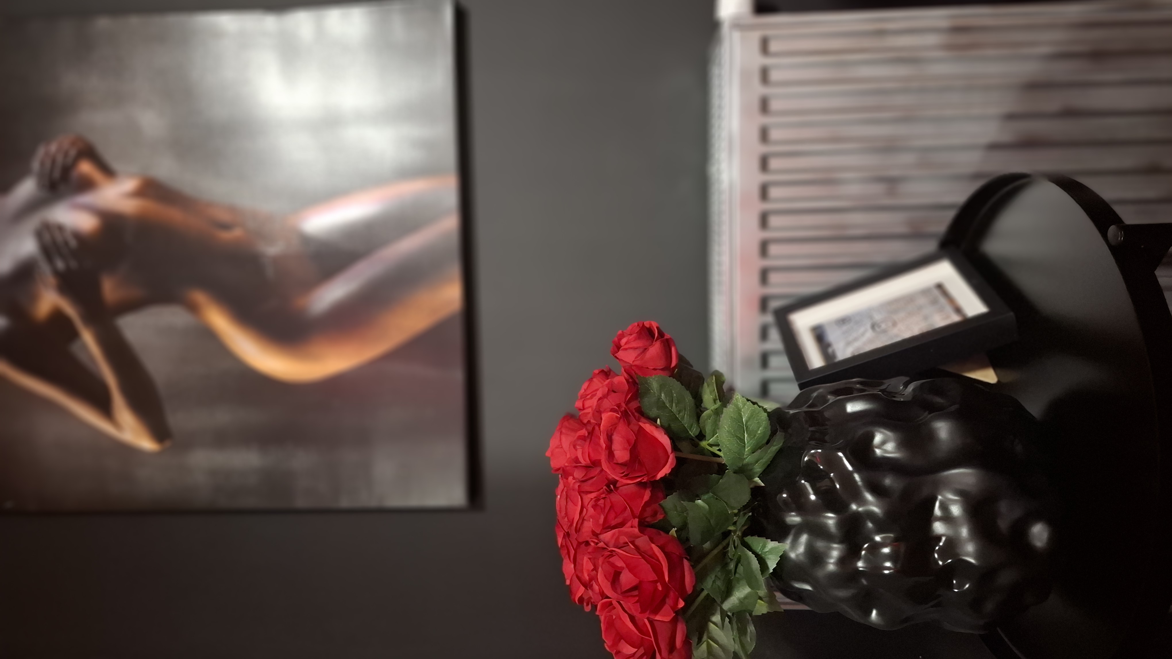 Apartament - łóżko